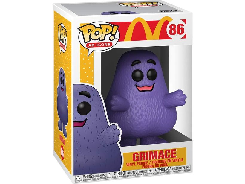 Action Figures and Toys POP! - Ad Icons - McDonalds - Grimace - Cardboard Memories Inc.