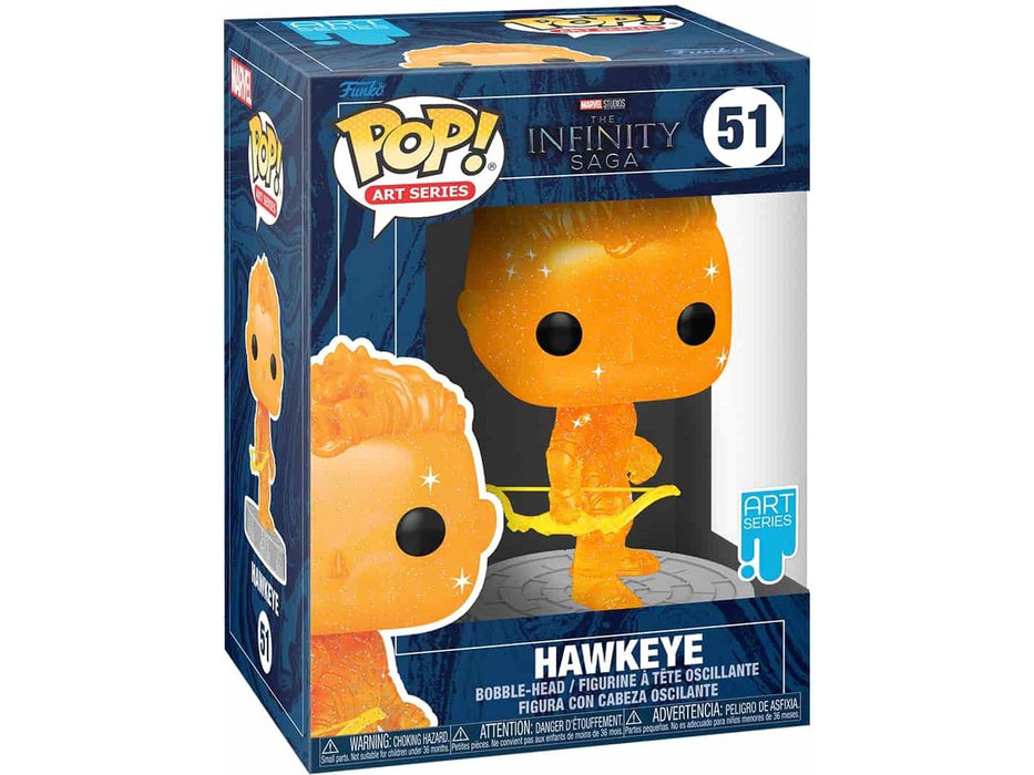 Action Figures and Toys POP! - Movies - Art Series - Marvel - Infinity Saga - Hawkeye - Cardboard Memories Inc.