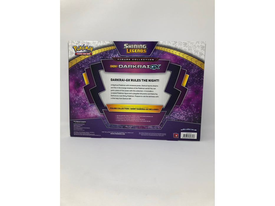 Trading Card Games Pokemon - Shining Legends - Figure Collection Box - Shiny Darkrai-GX - Cardboard Memories Inc.