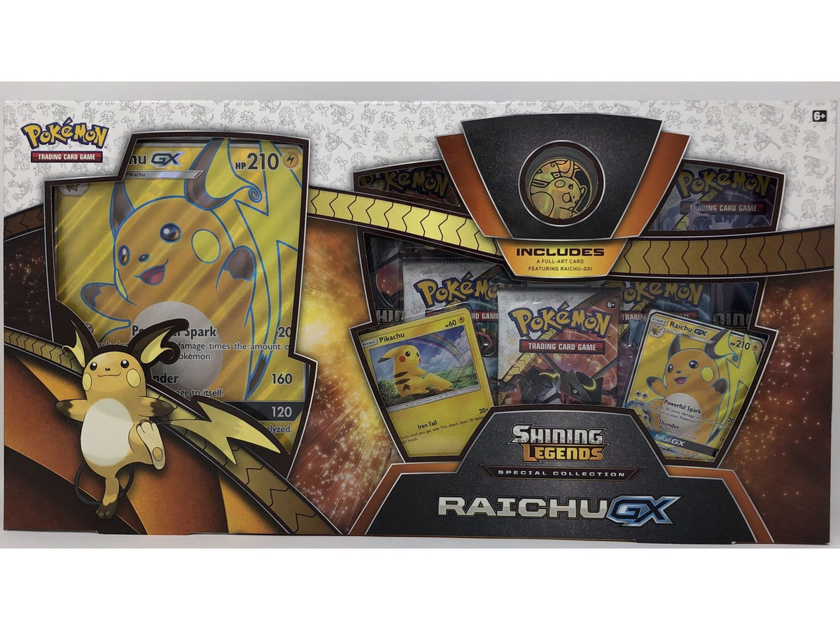 Pokemon Shining Legends deals Special Collection: Raichu GX