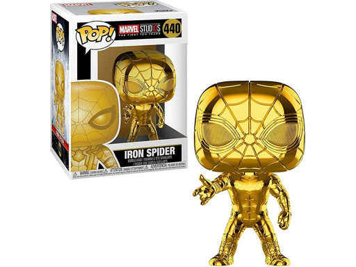 Action Figures and Toys POP! - Marvel Studios 10 - Iron Spider - Gold Chrome - Cardboard Memories Inc.