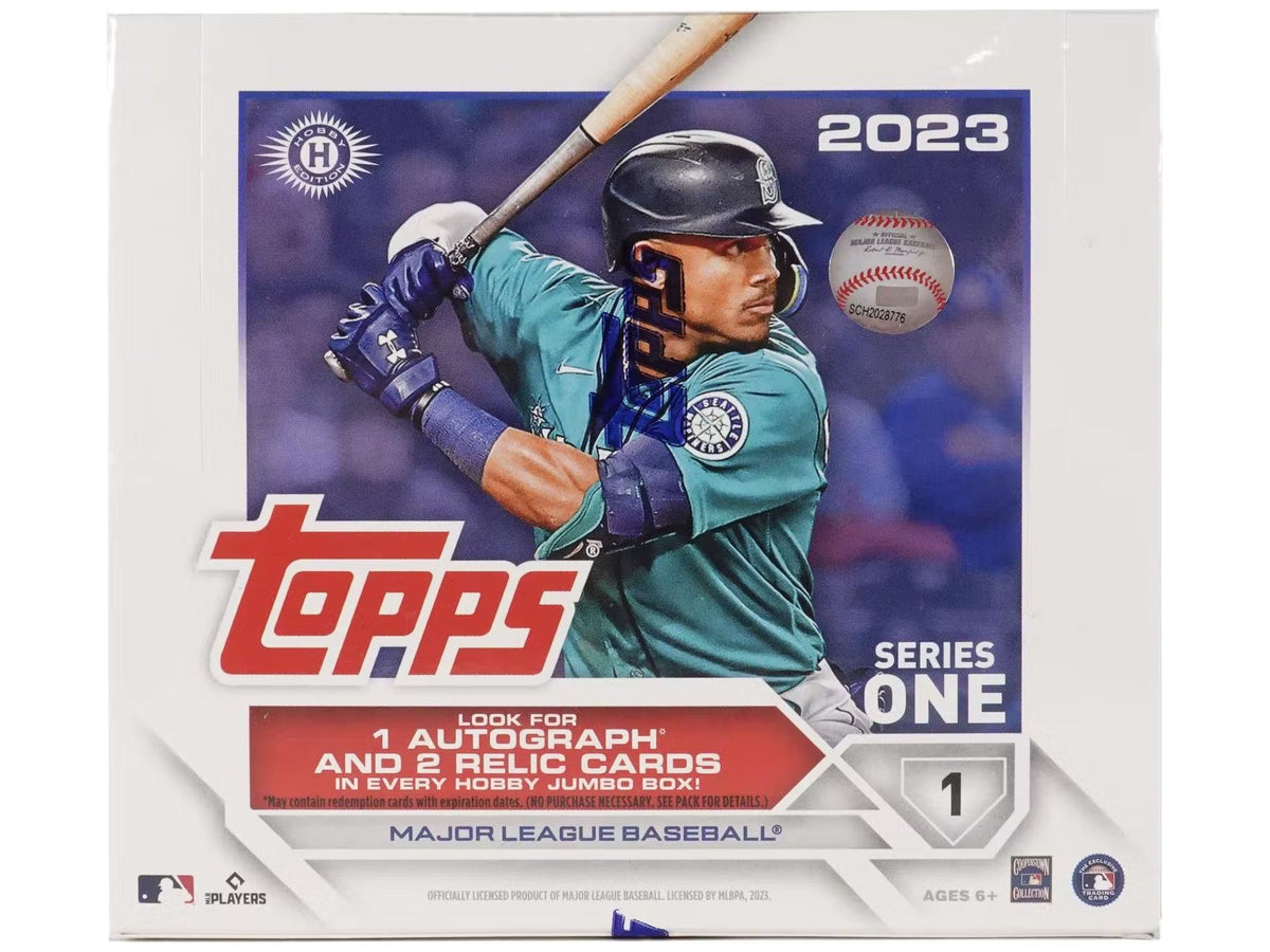 Topps - 2023 - Baseball - Series 1 - Jumbo Box — Cardboard