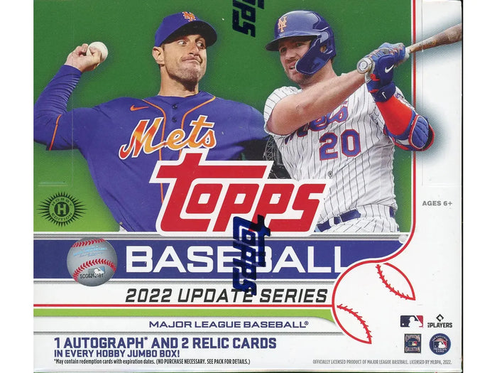 Topps - 2022 - Baseball - Update Series - Jumbo Box — Cardboard ...