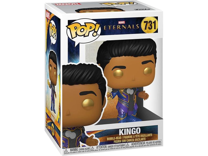 Action Figures and Toys POP! - Movies - Marvel - Eternals - Kingo - Cardboard Memories Inc.