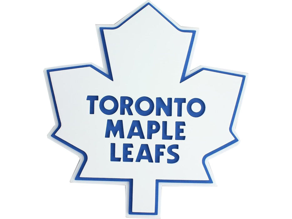 Action Figures and Toys Foam Fanatics - NHL - Toronto Maple Leafs - 3D Foam Logo Sign - Cardboard Memories Inc.