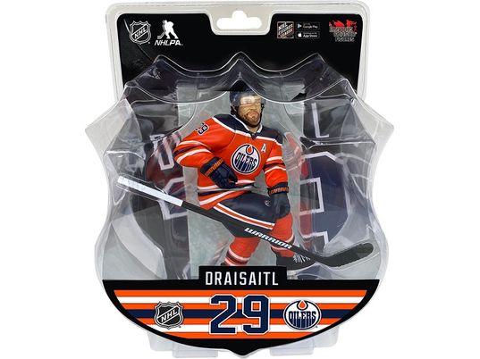 Action Figures and Toys Import Dragon Figures - NHL - Edmonton Oilers - Leon Draisaitl - Cardboard Memories Inc.