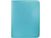 Supplies Ultra Pro - 9 Pocket Zip Binder Pro - Vivid - Light Blue - Cardboard Memories Inc.