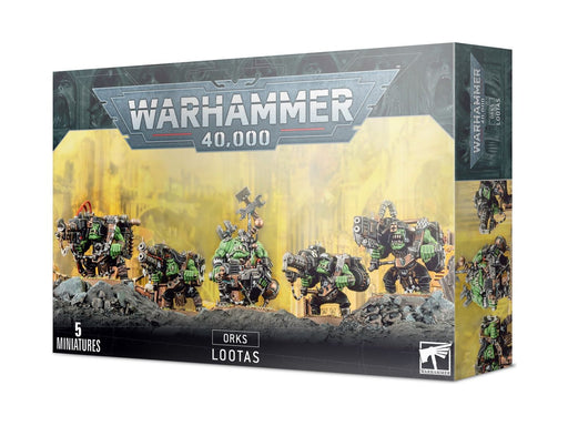 Collectible Miniature Games Games Workshop - Warhammer 40K - Orks - Lootas - 50-22 - Cardboard Memories Inc.