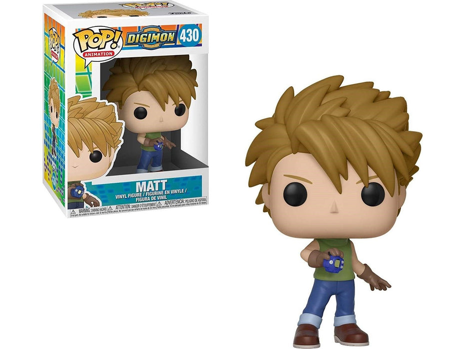 Action Figures and Toys POP! - Television - Digimon - Matt - Cardboard Memories Inc.