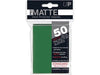 Supplies Ultra Pro - Deck Protectors - Standard Size - 50 Count Pro-Matte Green - Cardboard Memories Inc.