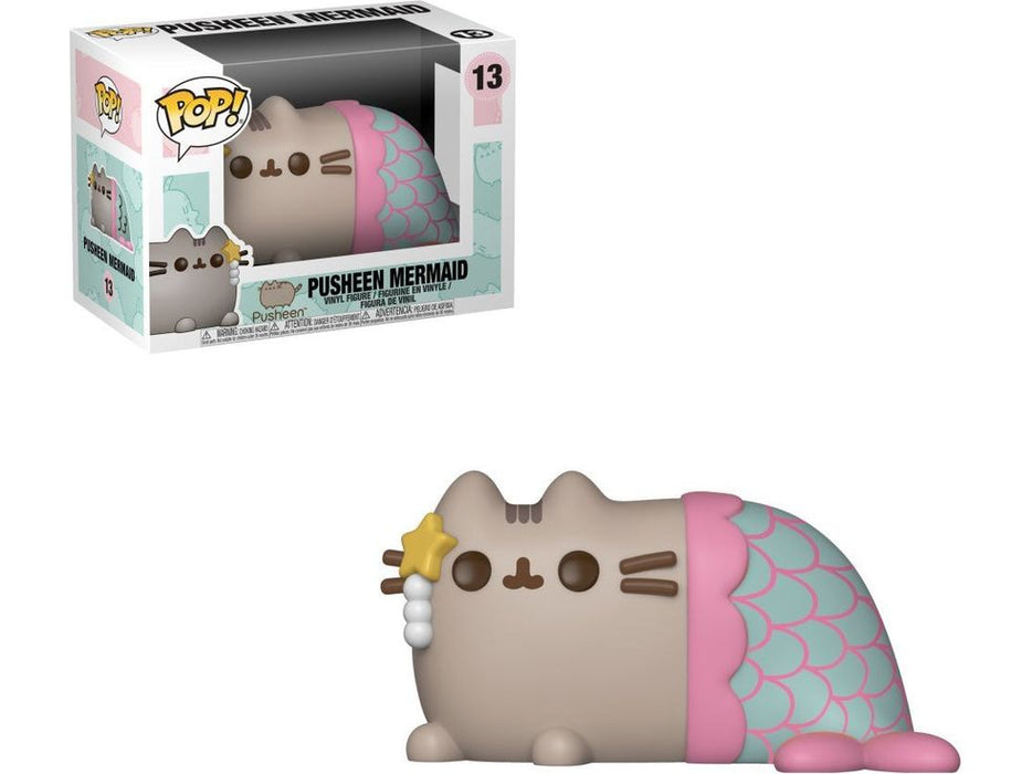 Action Figures and Toys POP! - Pusheen - Pusheen Mermaid - Cardboard Memories Inc.