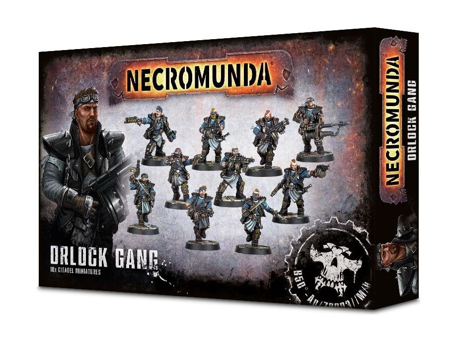 Collectible Miniature Games Games Workshop - Necromunda - Orlock Gang - 300-20 - Cardboard Memories Inc.