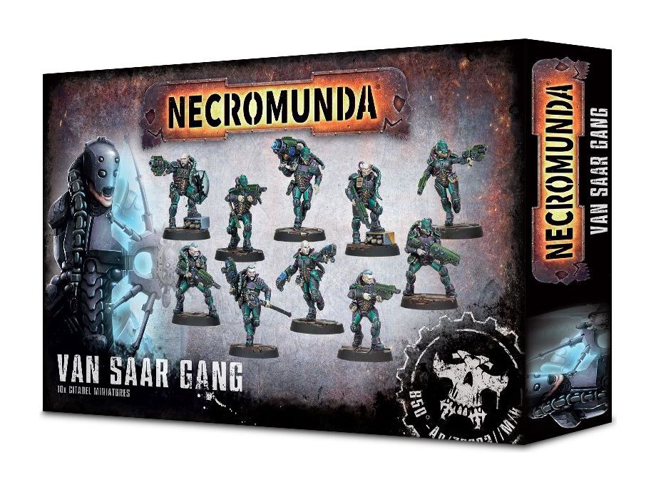 Collectible Miniature Games Games Workshop - Necromunda - Van Saar Gang - 300-29 - Cardboard Memories Inc.