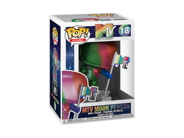 Action Figures and Toys POP! - Icons - MTV Moon Person - Cardboard Memories Inc.