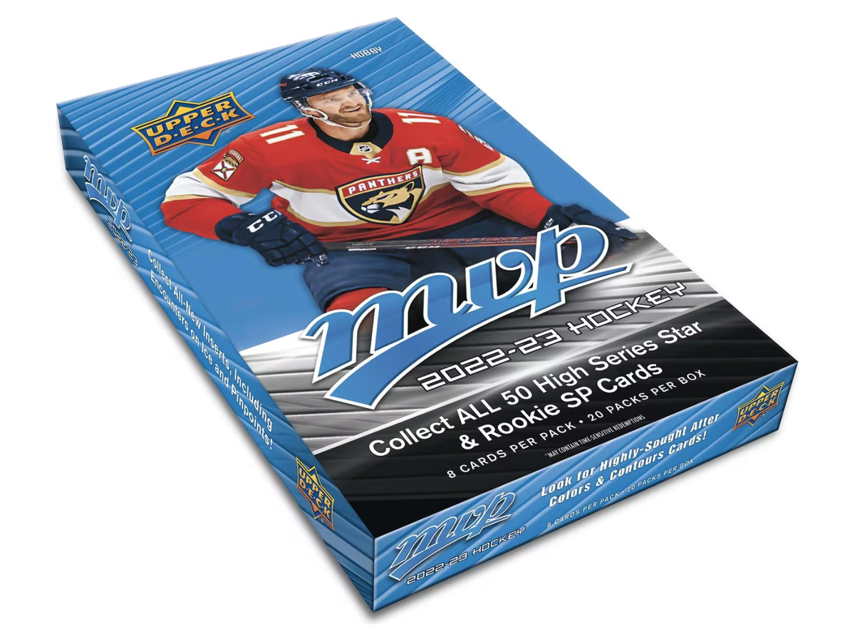 Upper Deck - 2022-23 - Hockey - MVP - Hobby Box — Cardboard