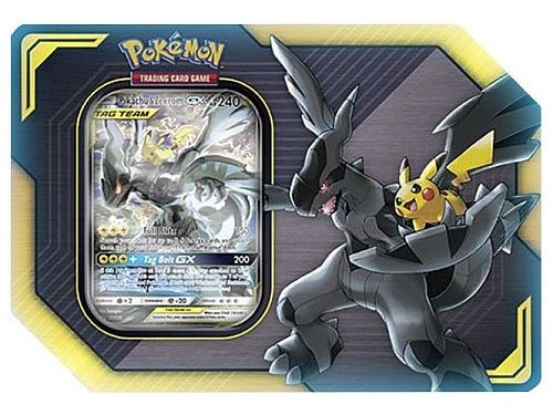 Trading Card Games Pokemon - Pikachu and Zekrom GX - Tin - Cardboard Memories Inc.