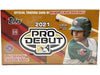 Sports Cards Topps - 2021 - Baseball - Pro Debut - Hobby Box - Cardboard Memories Inc.