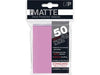 Supplies Ultra Pro - Deck Protectors - Standard Size - 50 Count Matte Pink - Cardboard Memories Inc.