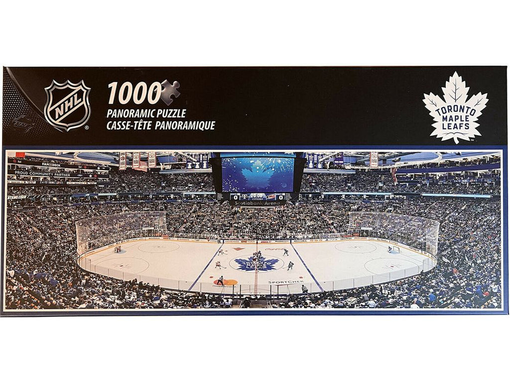 Toronto Maple Leafs - 1000 Piece Panoramic Puzzle — Cardboard