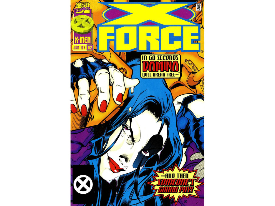 Comic Books Marvel Comics - X-Force (1991 1st Series) 062 (Cond. FN+) - 12757 - Cardboard Memories Inc.