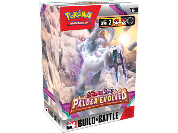 Trading Card Games Pokemon - Scarlet and Violet - Paldea Evolved - Build and Battle Box - Cardboard Memories Inc.