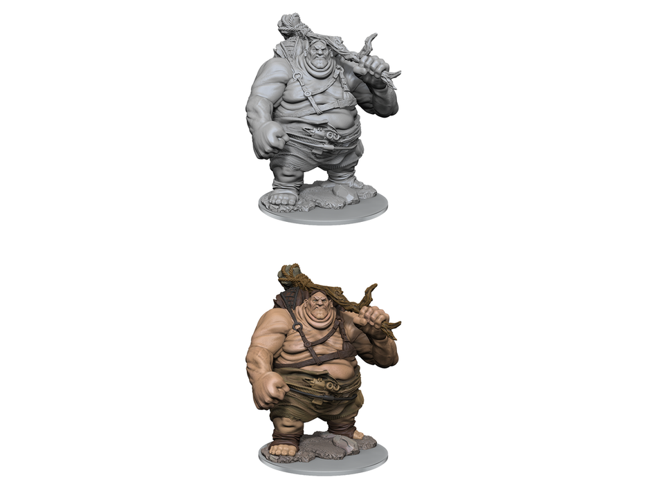 Role Playing Games Wizkids - Dungeons and Dragons - Unpainted Miniature - Nolzurs Marvellous Miniatures - Hill Giant - 90497 - Cardboard Memories Inc.