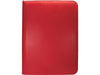 Supplies Ultra Pro - 9 Pocket Zip Binder Pro - Vivid - Red - Cardboard Memories Inc.