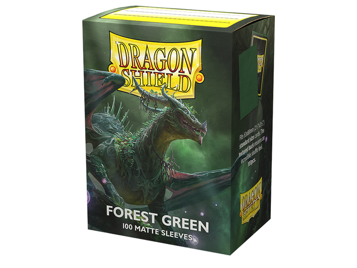 Dragon Shield - Sleeves Forest Green Matte Japanese Size (60)