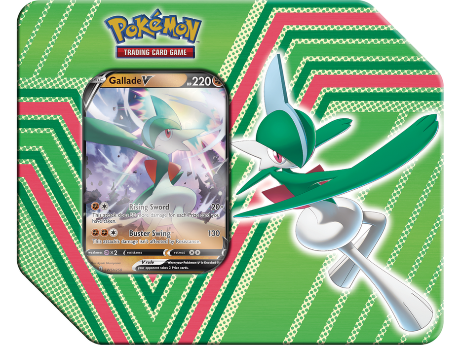 Trading Card Games Pokemon - Hidden Potential Tin - Gallade V - Cardboard Memories Inc.