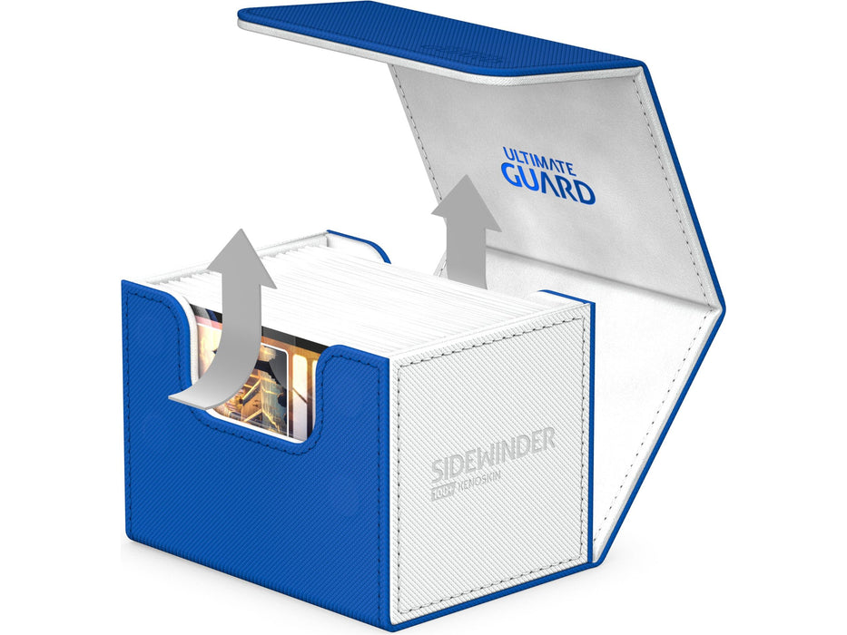 Supplies Ultimate Guard - Sidewinder - Synergy White and Blue - 100 - Cardboard Memories Inc.