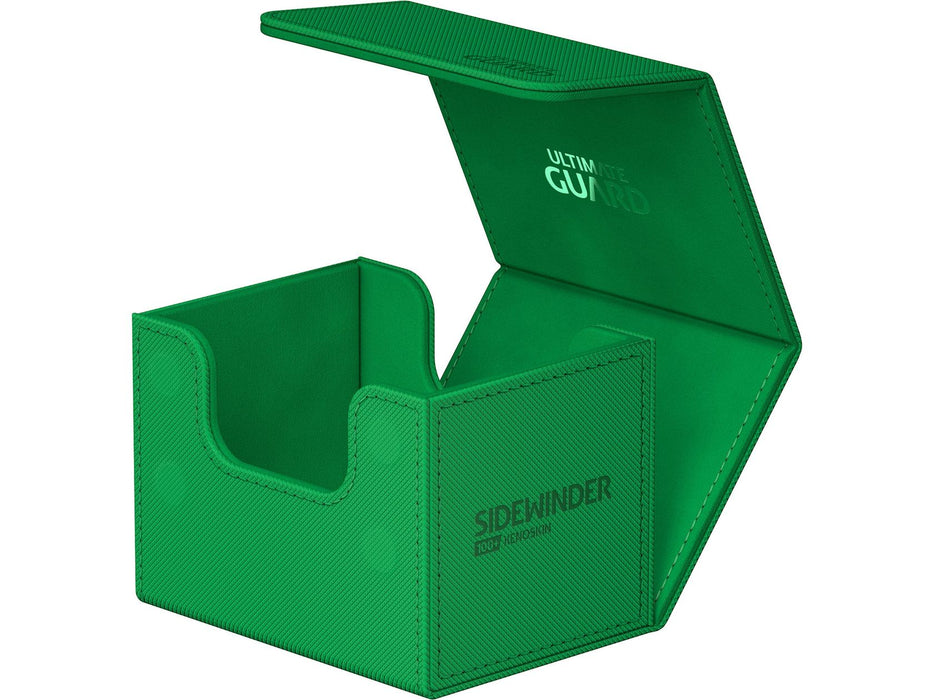 Supplies Ultimate Guard - Sidewinder - Monocolor - Green Xenoskin - 100 - Cardboard Memories Inc.