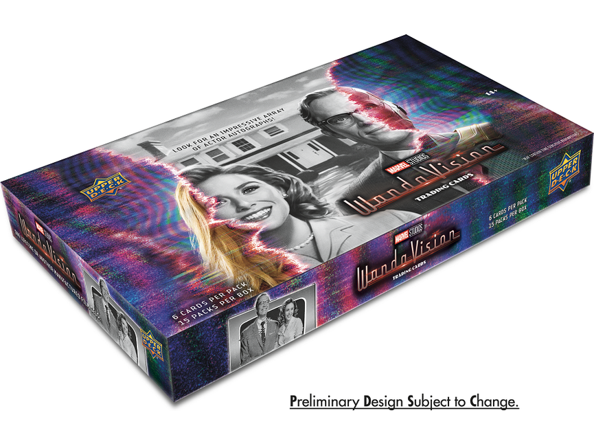 Non Sports Cards Upper Deck - Marvel Studios - Wandavison - Hobby Box - Cardboard Memories Inc.