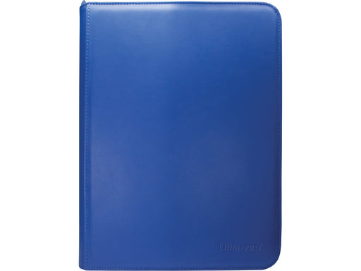 Supplies Ultra Pro - 9 Pocket Zip Binder Pro - Vivid - Blue - Cardboard Memories Inc.