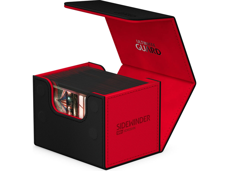 Supplies Ultimate Guard - Sidewinder - Synergy Black and Red - 100 - Cardboard Memories Inc.