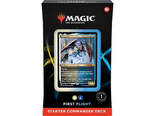 Trading Card Games Magic the Gathering - Starter Commander Deck - First Flight - Cardboard Memories Inc.