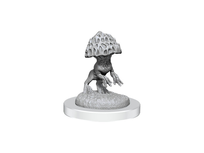 Wizkids - Dungeons and Dragons - Unpainted Miniature - Nolzurs Marvellous  Miniatures - Myconid Sovereign and Sprouts - 90427