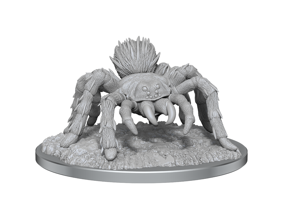 Role Playing Games Wizkids - Unpainted Miniature - Deep Cuts - Giant Spider - 90531 - Cardboard Memories Inc.