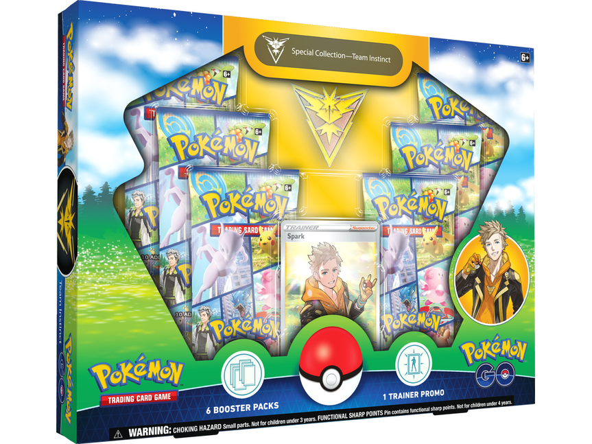 Trading Card Games Pokemon - Pokemon Go - Team Instinct - Special Team Collection Box - Cardboard Memories Inc.