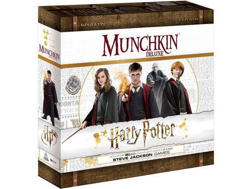 Board Games Usaopoly - Munchkin Deluxe - Harry Potter - Cardboard Memories Inc.