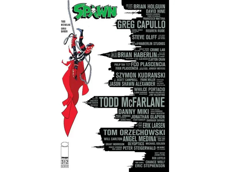 Comic Books Image Comics - Spawn 312 - Cover B Mcfarlane Variant Edition - (Cond. VF-) 6908 - Cardboard Memories Inc.