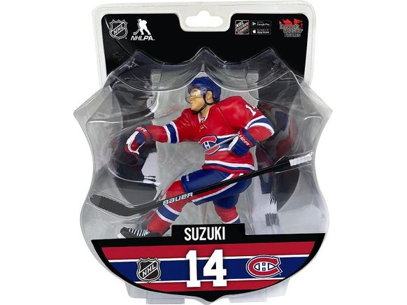 Action Figures and Toys Import Dragon Figures - NHL - Montreal Canadiens - Nick Suzuki - Cardboard Memories Inc.