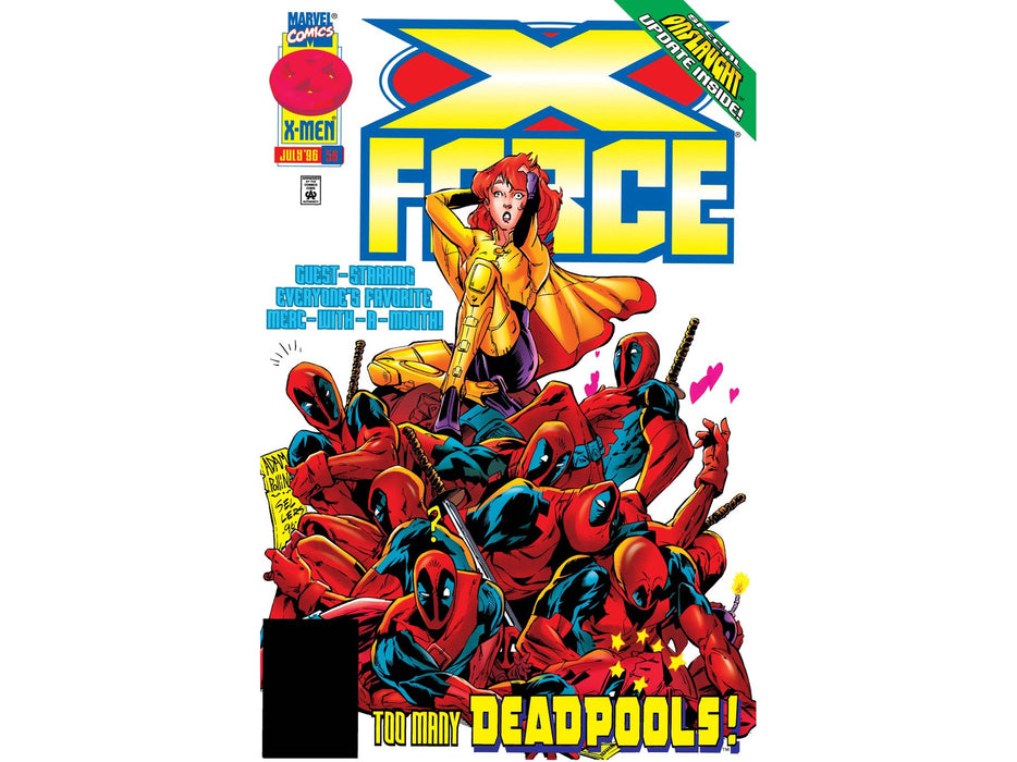 Comic Books Marvel Comics - X-Force (1991 1st Series) 056 (Cond. FN+) - 12772 - Cardboard Memories Inc.