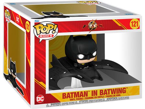 Action Figures and Toys POP! -  Rides - The Flash - Batman in Batwing - Deluxe - Cardboard Memories Inc.