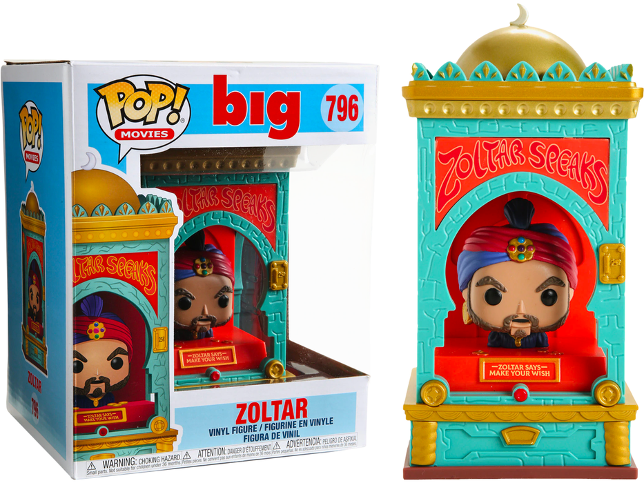 Action Figures and Toys POP! - Movies - BIG - Zoltar 6" - Cardboard Memories Inc.